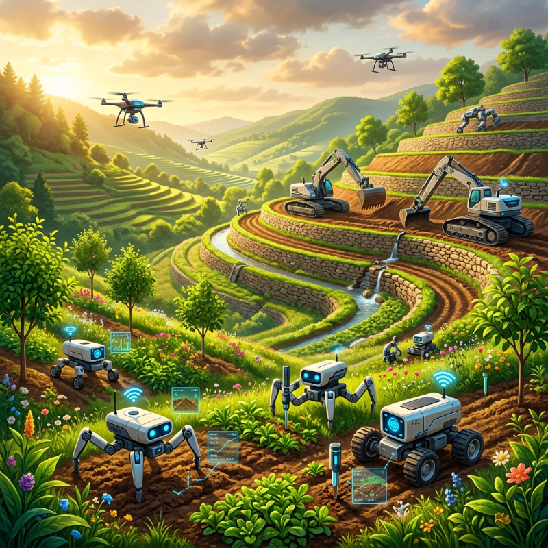 Robots Restoring the Planet Robots Restoring the Planet